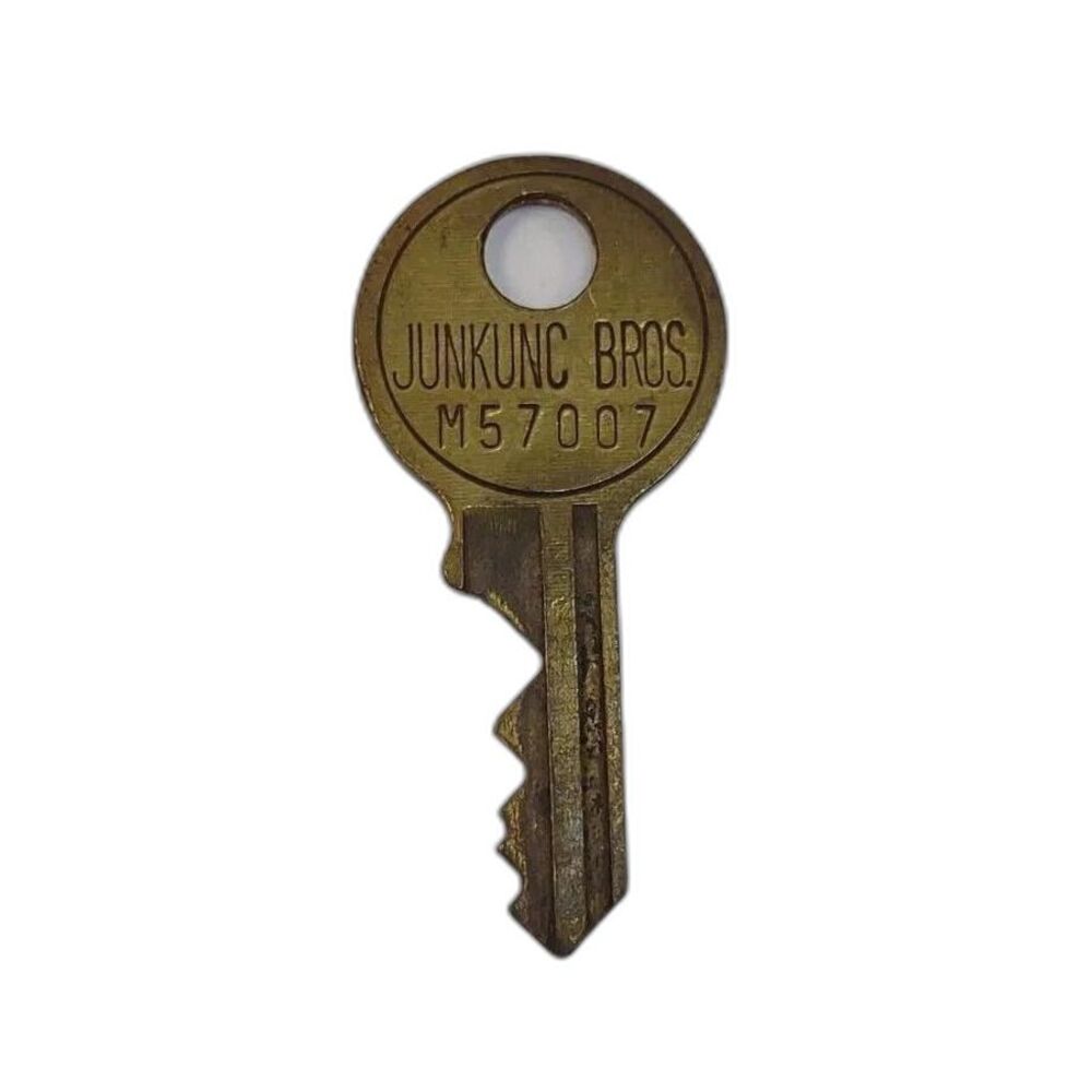 Vintage Key American JUNKUNC BROS M57007 Do Not Duplicate Padlocks File Cabinet